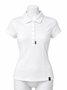 Abacus White Ladies Golf Shirt